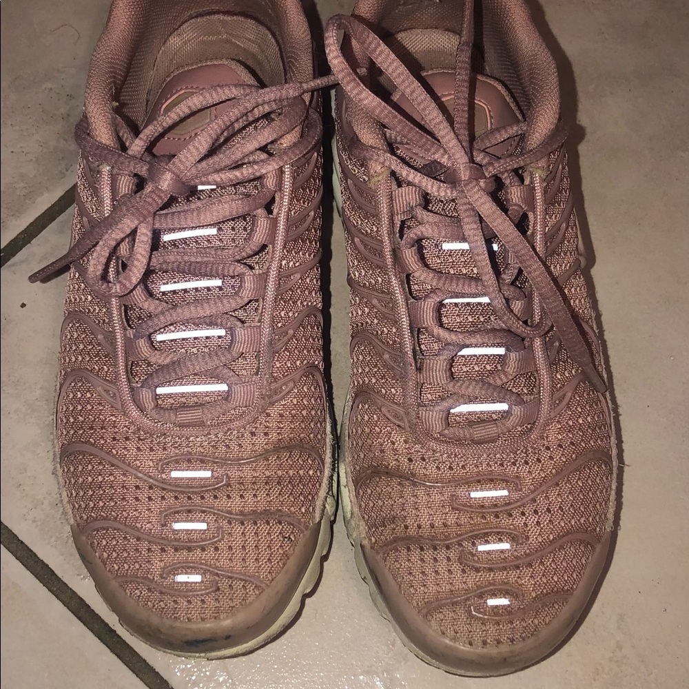Nike Air Max Plus TN Particle Pink Running Shoes 605112-603 Women's Size 6.6